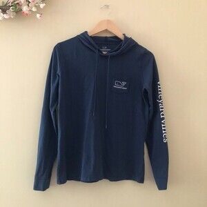 Vineyard Vines Hoody Lightweight Blue size S
